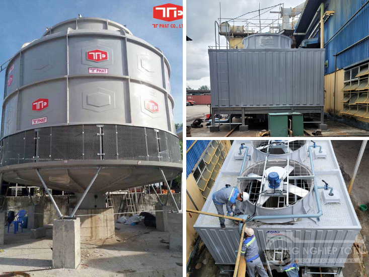 Tháp giải nhiệt tại Vĩnh Phúc